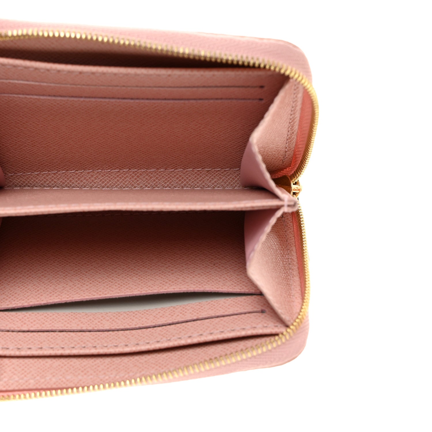 Louis Vuitton Damier Azur Zippy Coin Purse Rose Ballerine 5 of 7