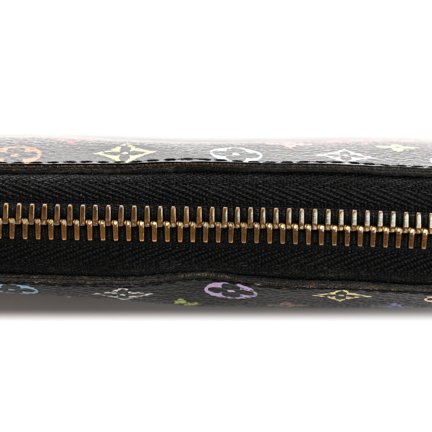 Monogram Multicolor Zippy Wallet Black Grenade