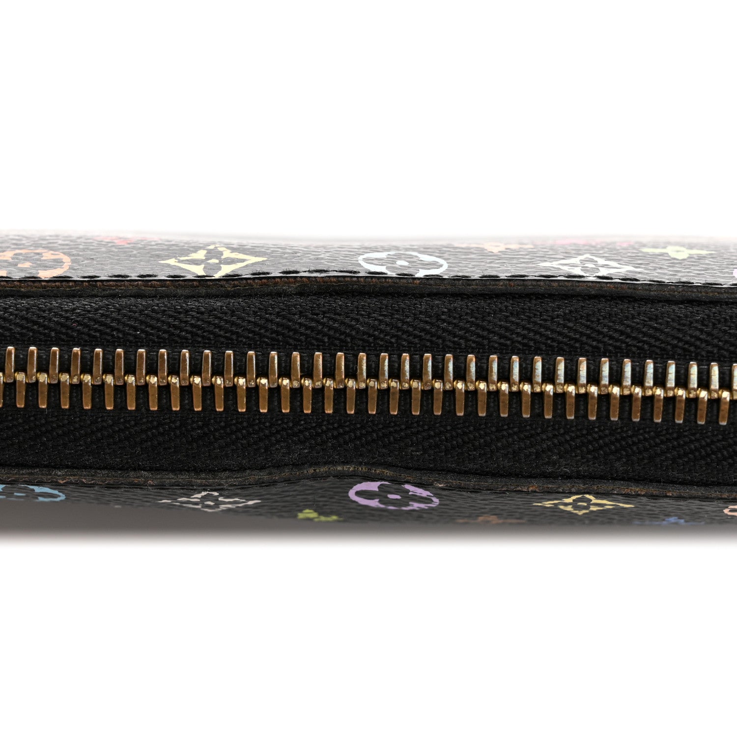Louis Vuitton Monogram Multicolor Zippy Wallet Black Grenade 10 of 10