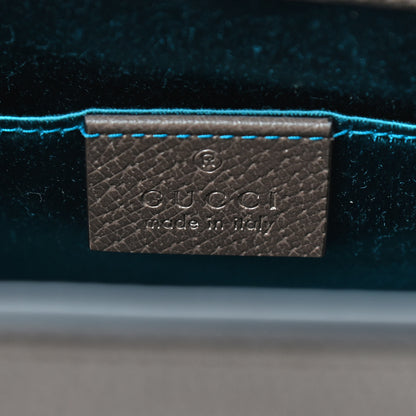 Gucci GG Supreme Monogram Web Small Ophidia Chain Shoulder Bag Brown 8 of 9