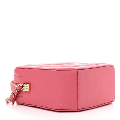 Chanel Calfskin CC Clock Camera Case Pink 4 of 14