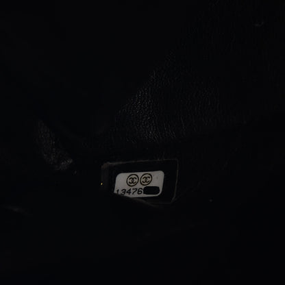 Chanel Lambskin Chevron Quilted Maxi Flap Black 7 of 8