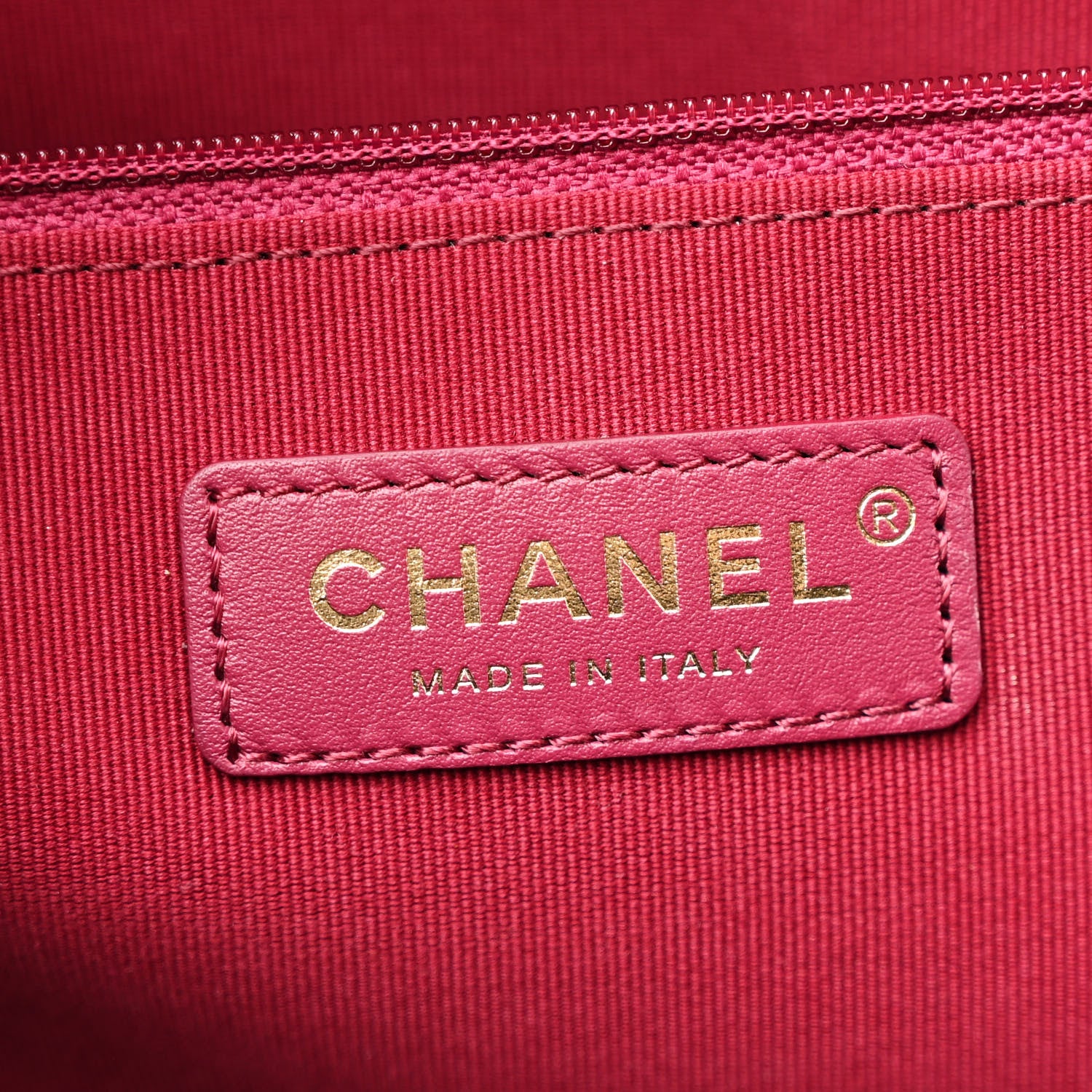 Chanel Shiny Calfskin Quilted Shopping Tote Black 7 of 11