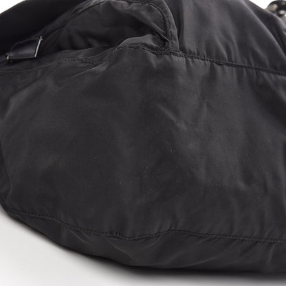 Prada Tessuto Nylon Messenger Bag Black 5 of 10