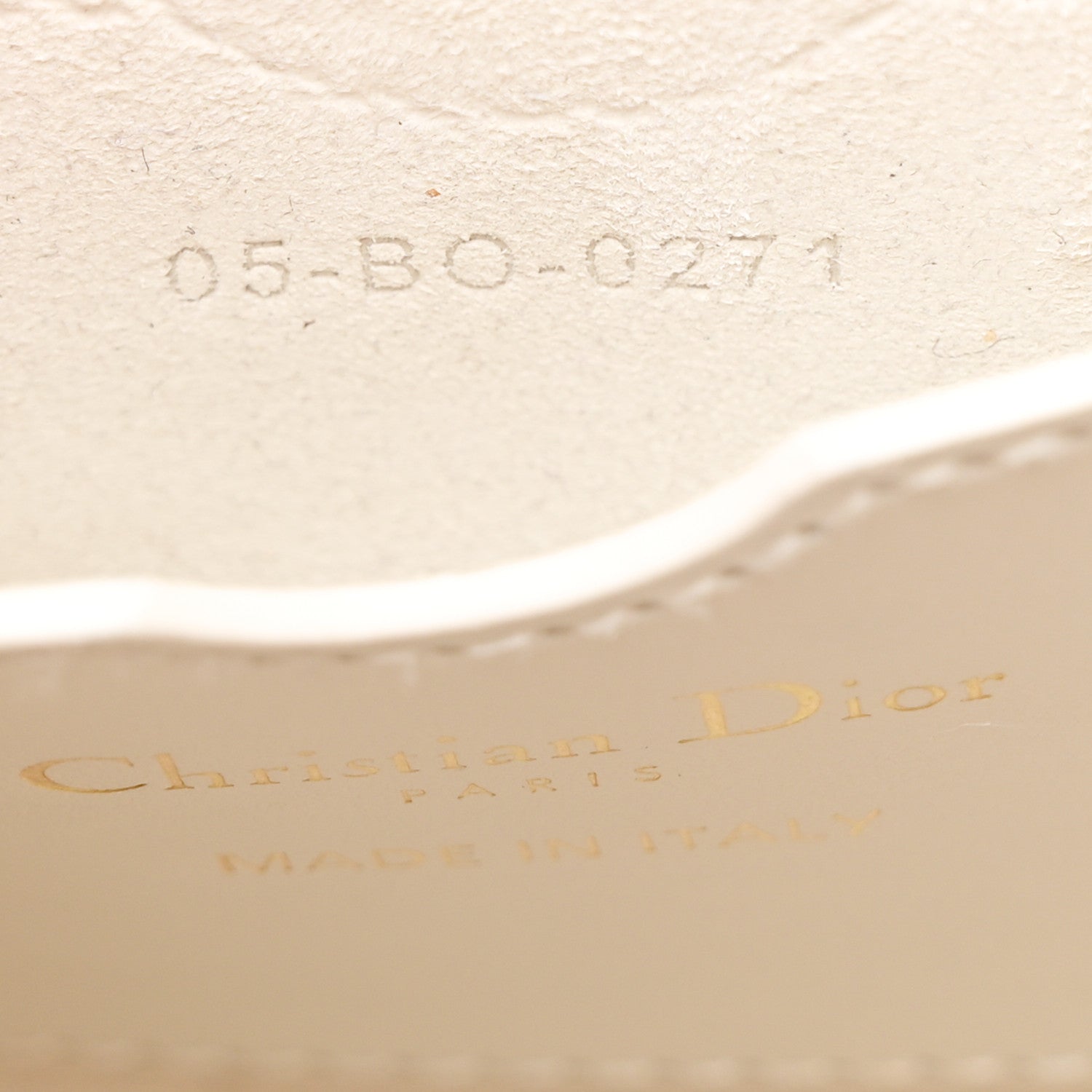 Christian Dior Box Calfskin Small Bobby Bag White 7 of 10