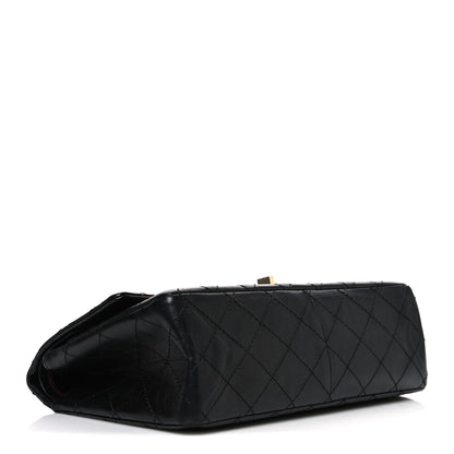 Chanel Aged Calfskin Quilted 2.55 Reissue 226 Flap Black 3 of 9