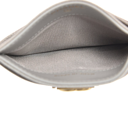 Chanel Caviar Quilted Boy Card Holder Grey 5 of 9