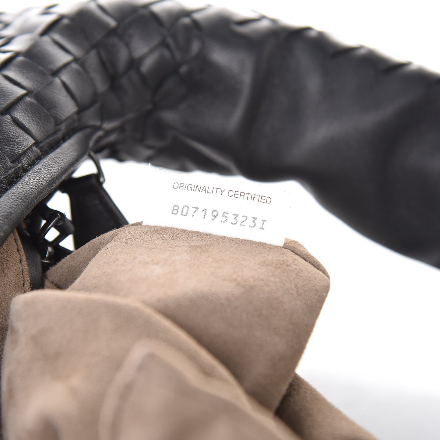 Nappa Intrecciato Medium Veneta Hobo Black