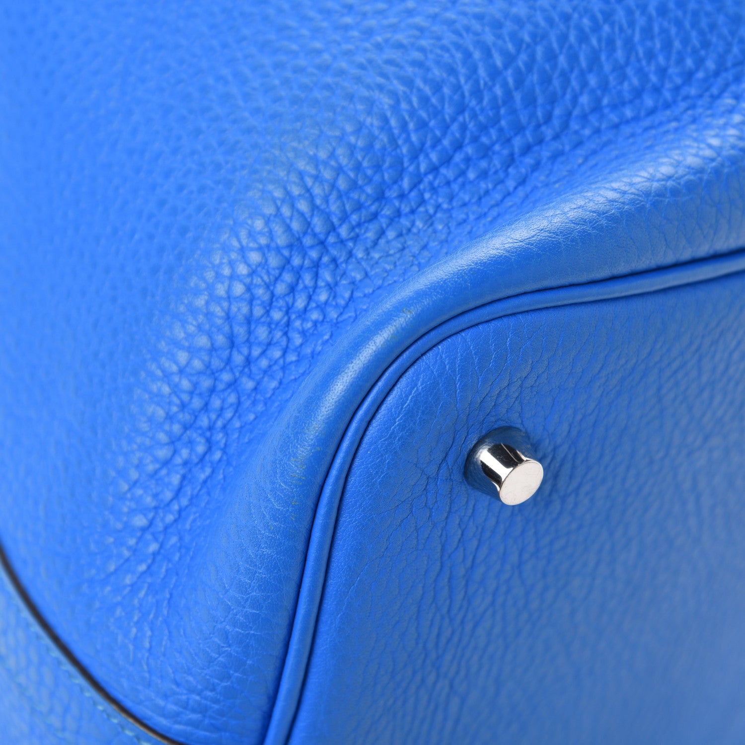 Hermes Taurillon Clemence Picotin Lock 22 MM Mykonos 13 of 15