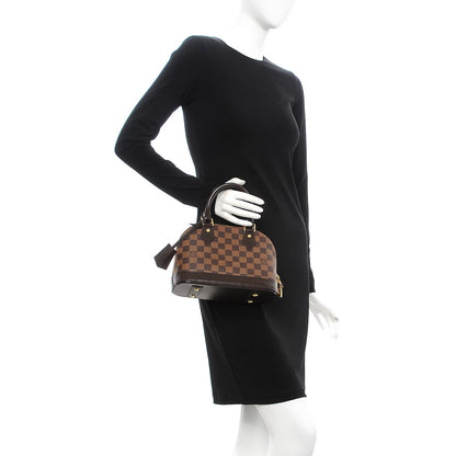 Louis Vuitton Damier Ebene Alma BB 3 of 9