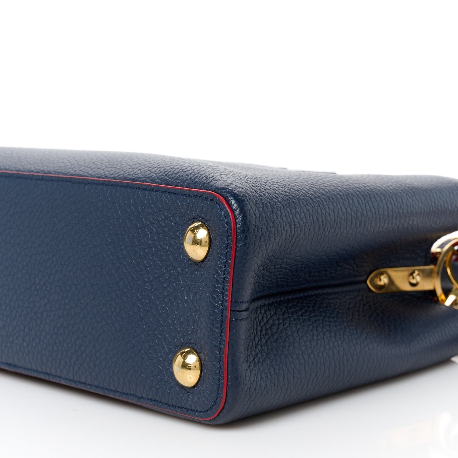 Louis Vuitton Taurillon Capucines BB Marine Rouge 9 of 9