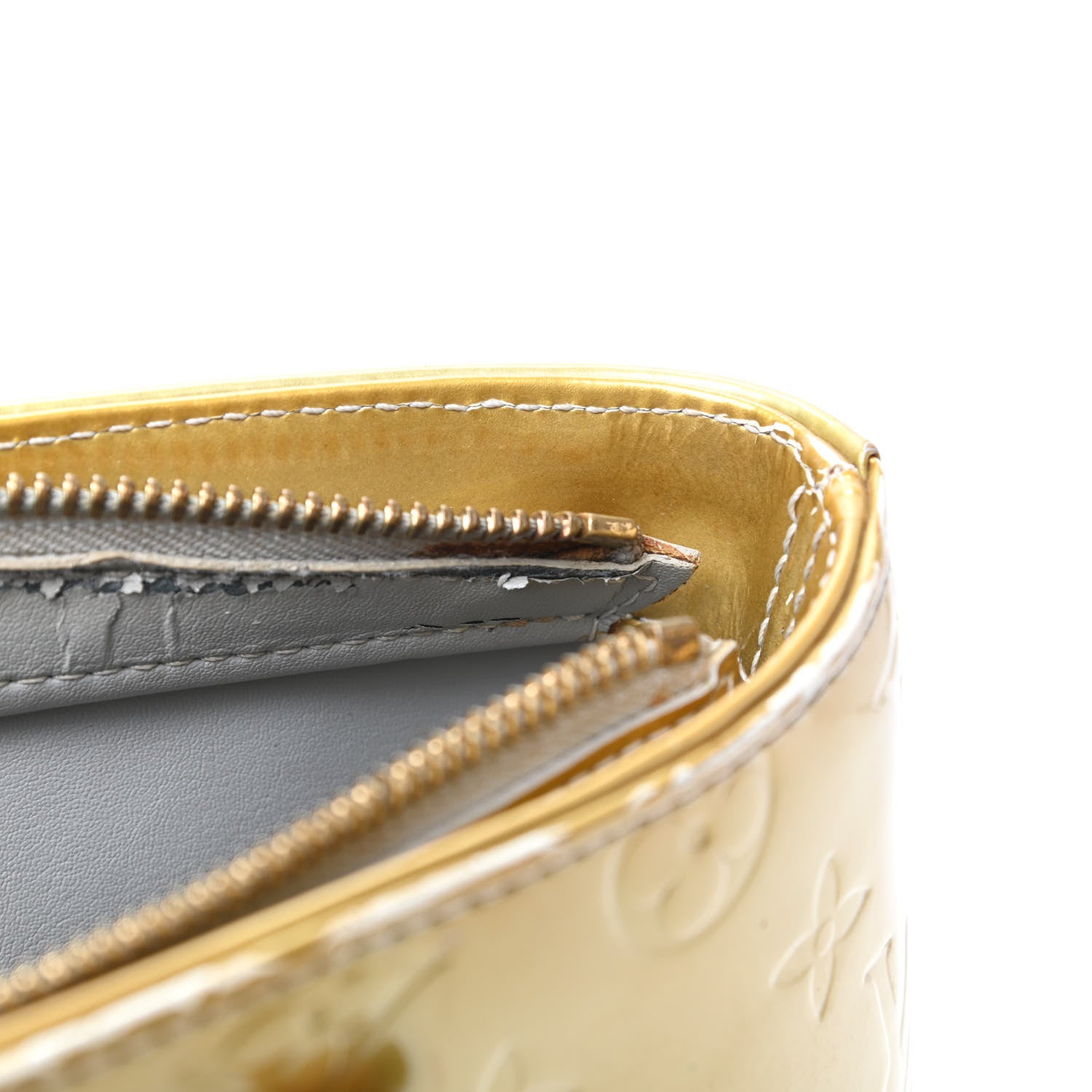 Louis Vuitton Vernis Houston Silver 10 of 11