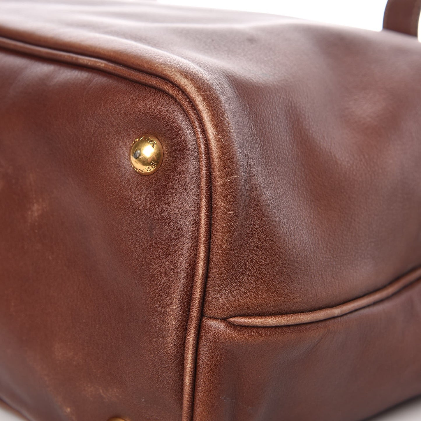 Soft Calf Tote Nocciolo