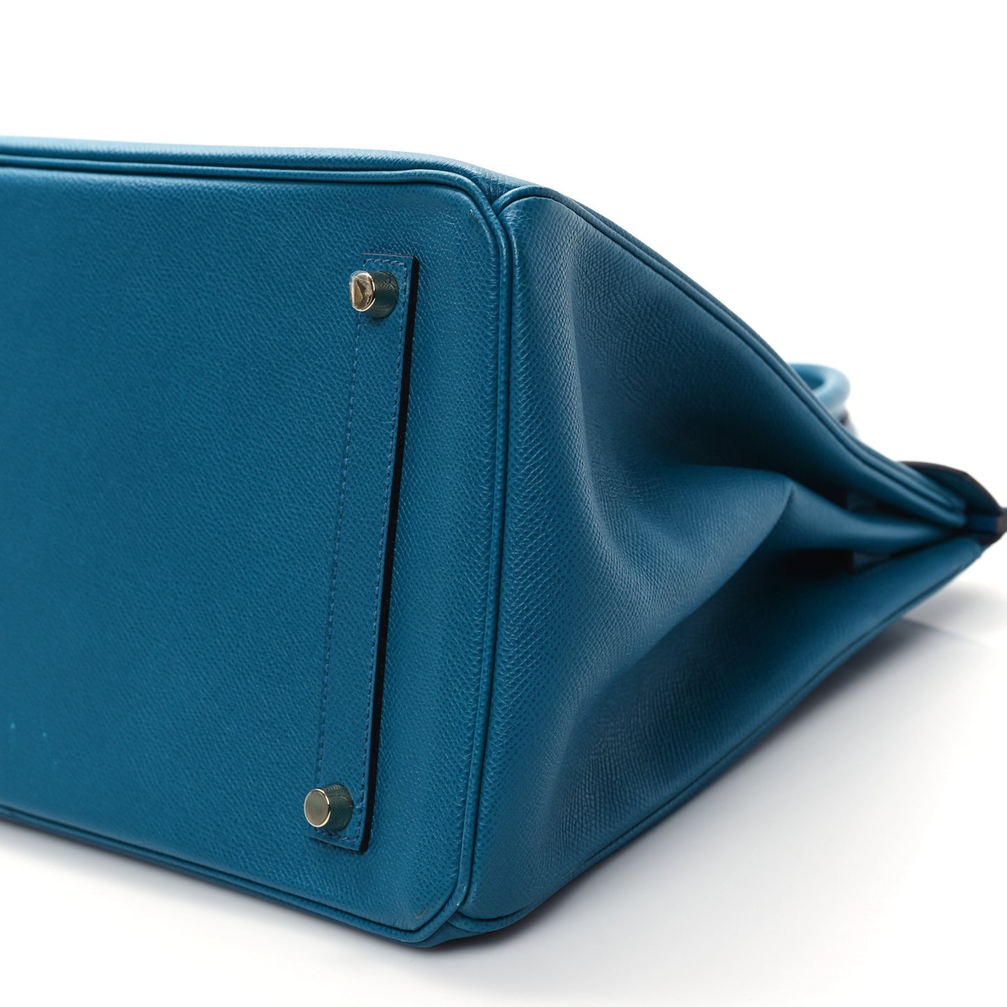 Epsom Birkin 35 Bleu Izmir