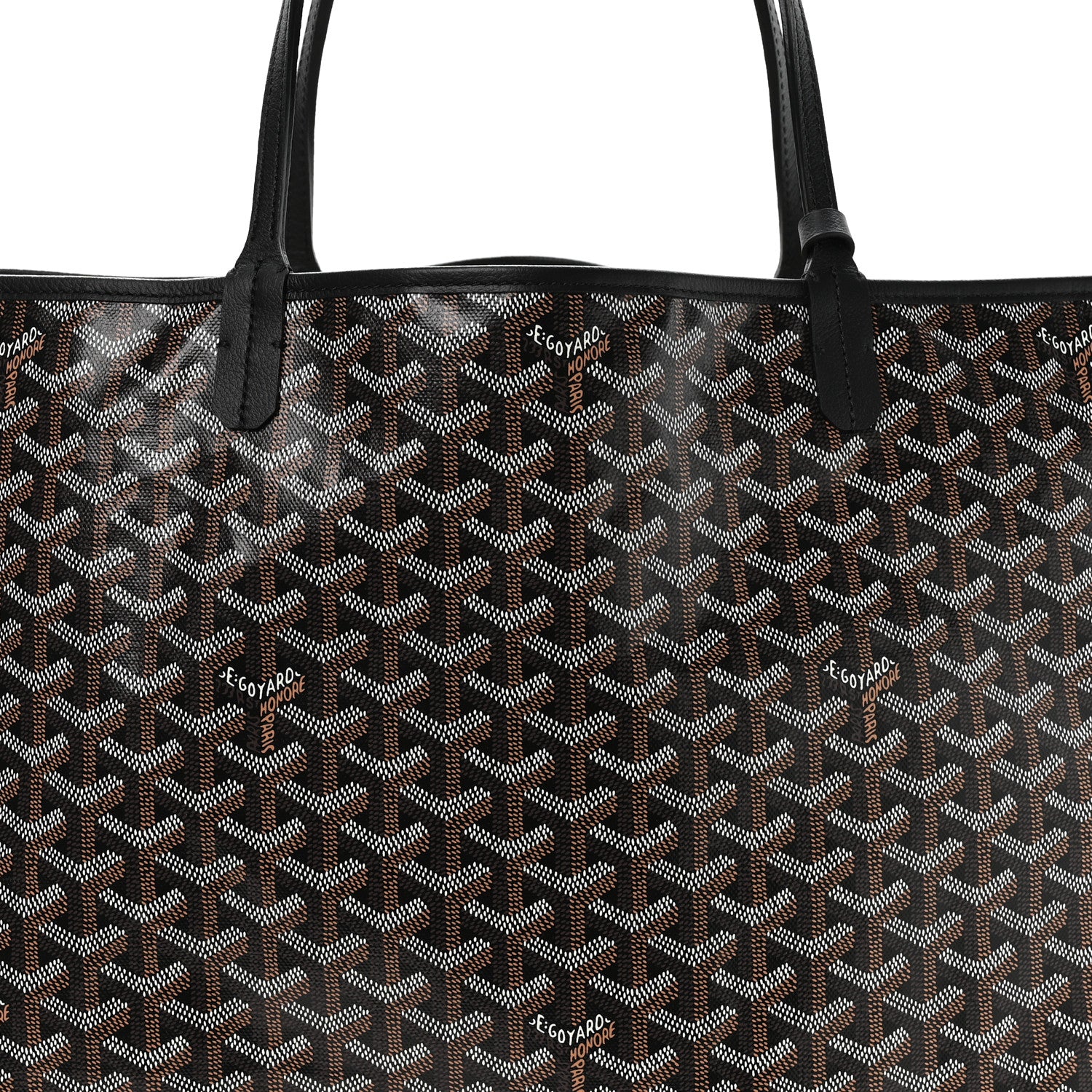 Goyard Goyardine Saint Louis GM Black 9 of 11