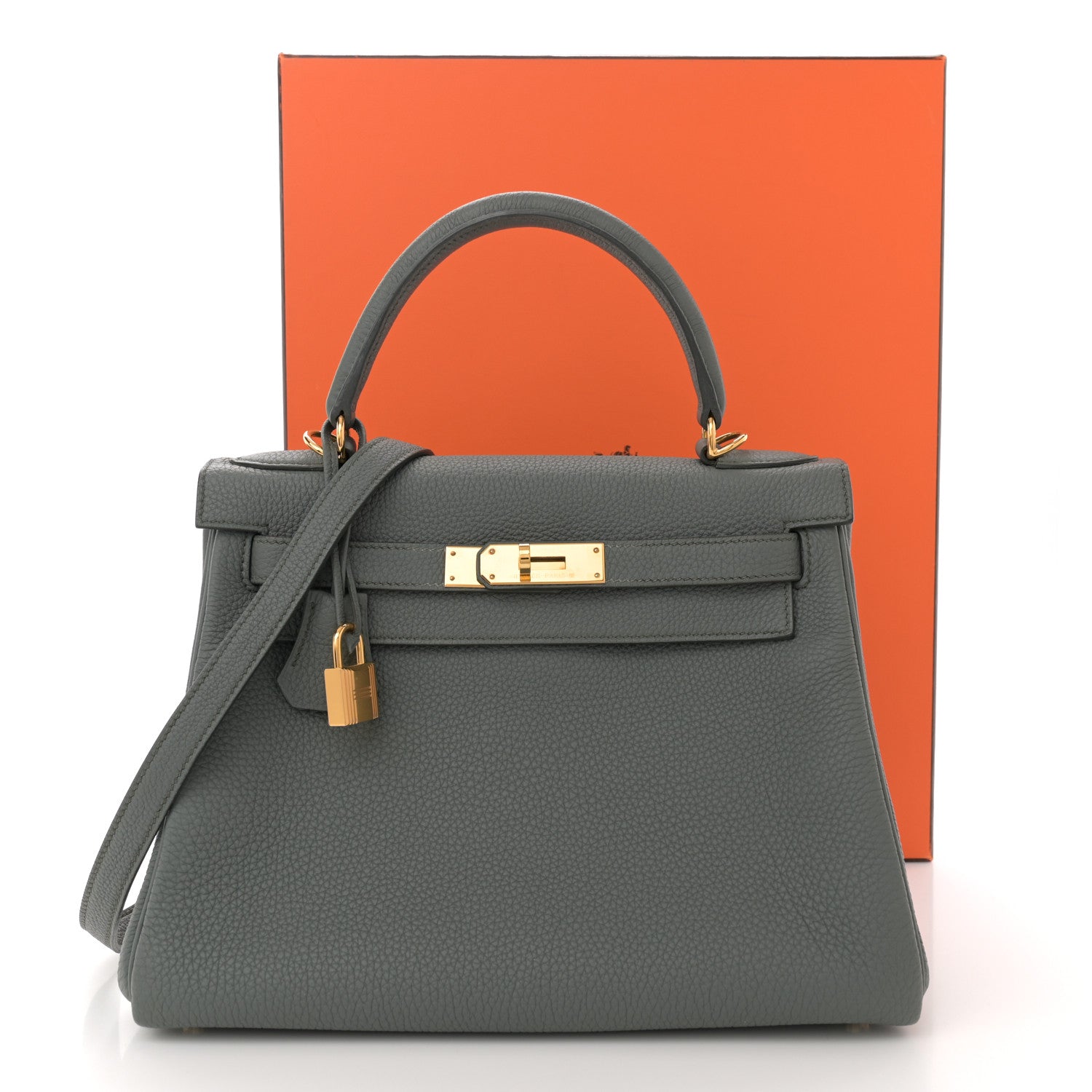 Hermes Togo Kelly Retourne 28 Vert Amande 1676026 – FASHIONPHILE