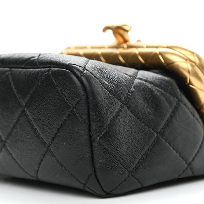 Chanel Lambskin Quilted Small My Crush Bag Black 10 of 11