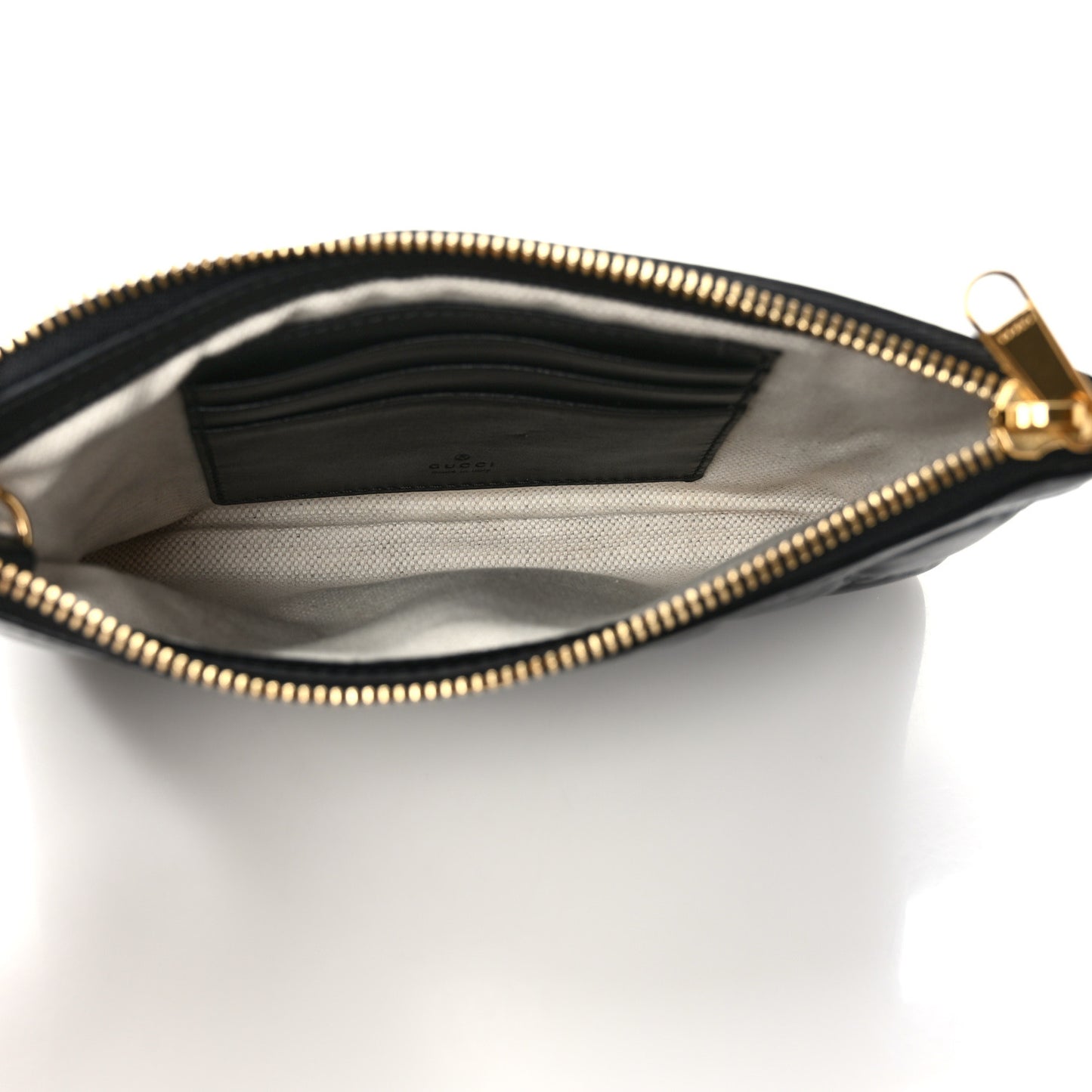 Calfskin GG Matelasse Utility Belt Bag 110 44 Black