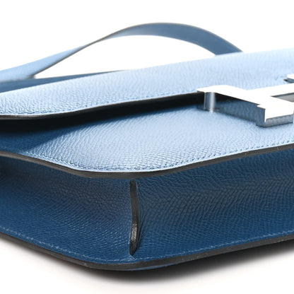 Hermes Epsom Constance Elan 25 Deep Blue 10 of 12