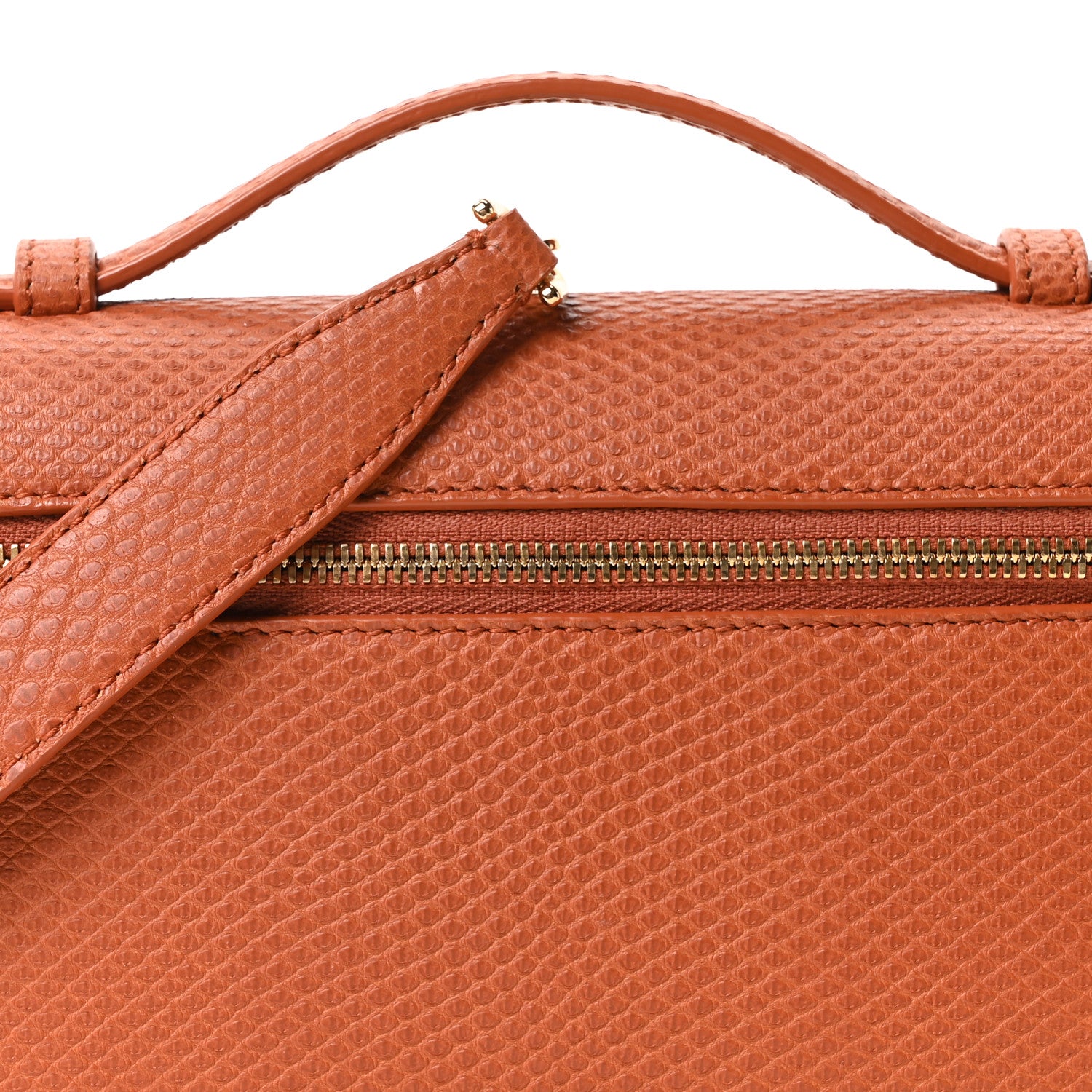 Loro Piana Karung L19 Extra Pocket Pouch Sundown 7 of 10