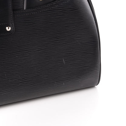 Louis Vuitton Epi Bowling Montaigne GM Black 9 of 11