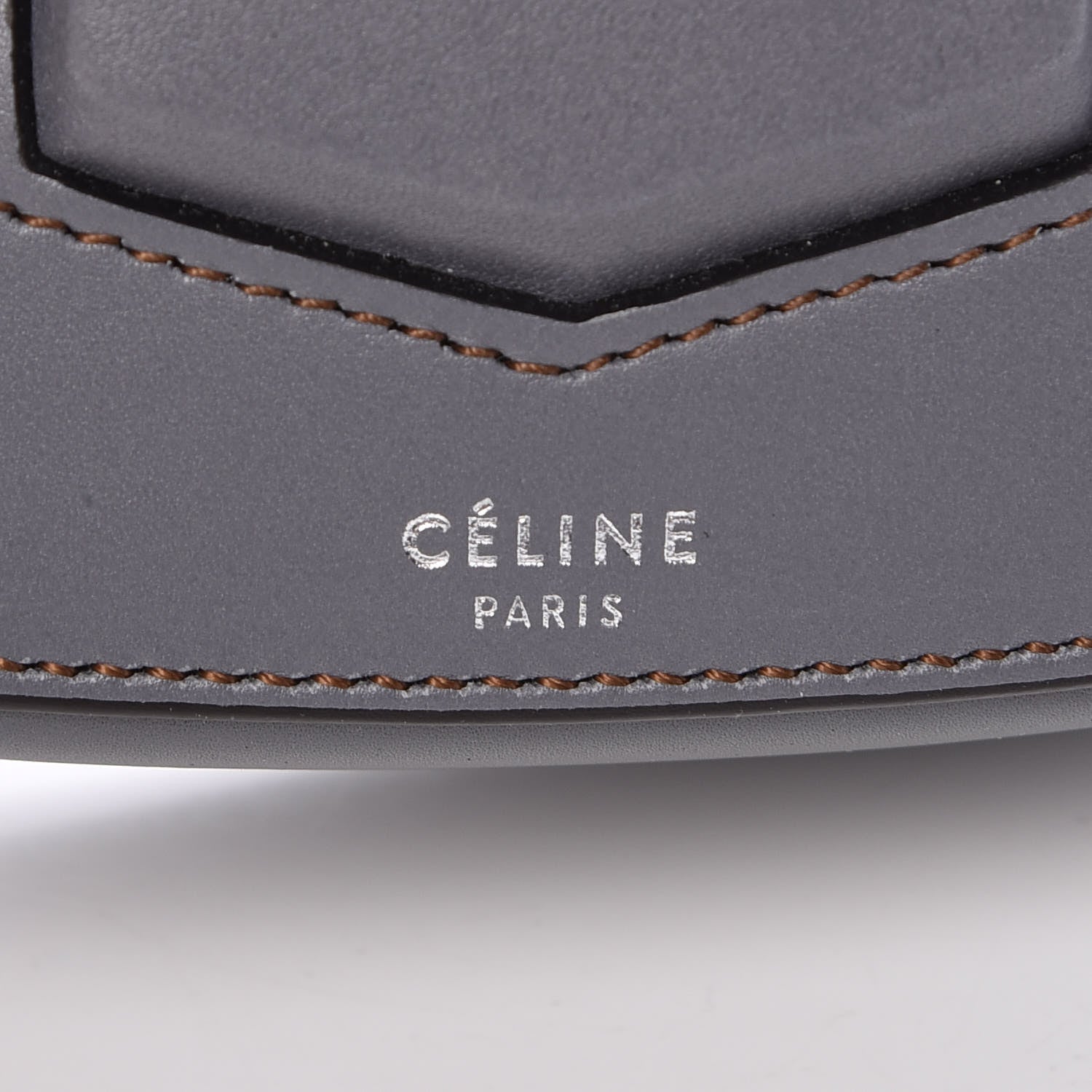 Celine Smooth Calfskin Small Trotteur Storm 6 of 8