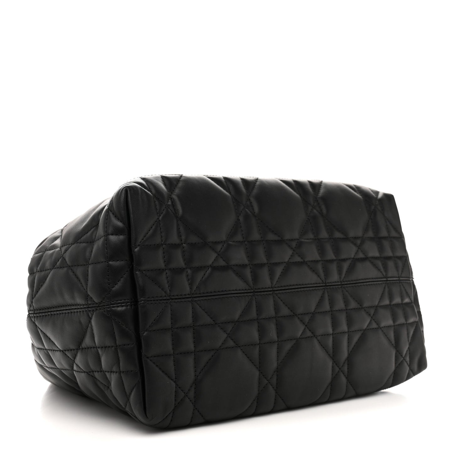 Calfskin Macrocannage Medium Toujours Black