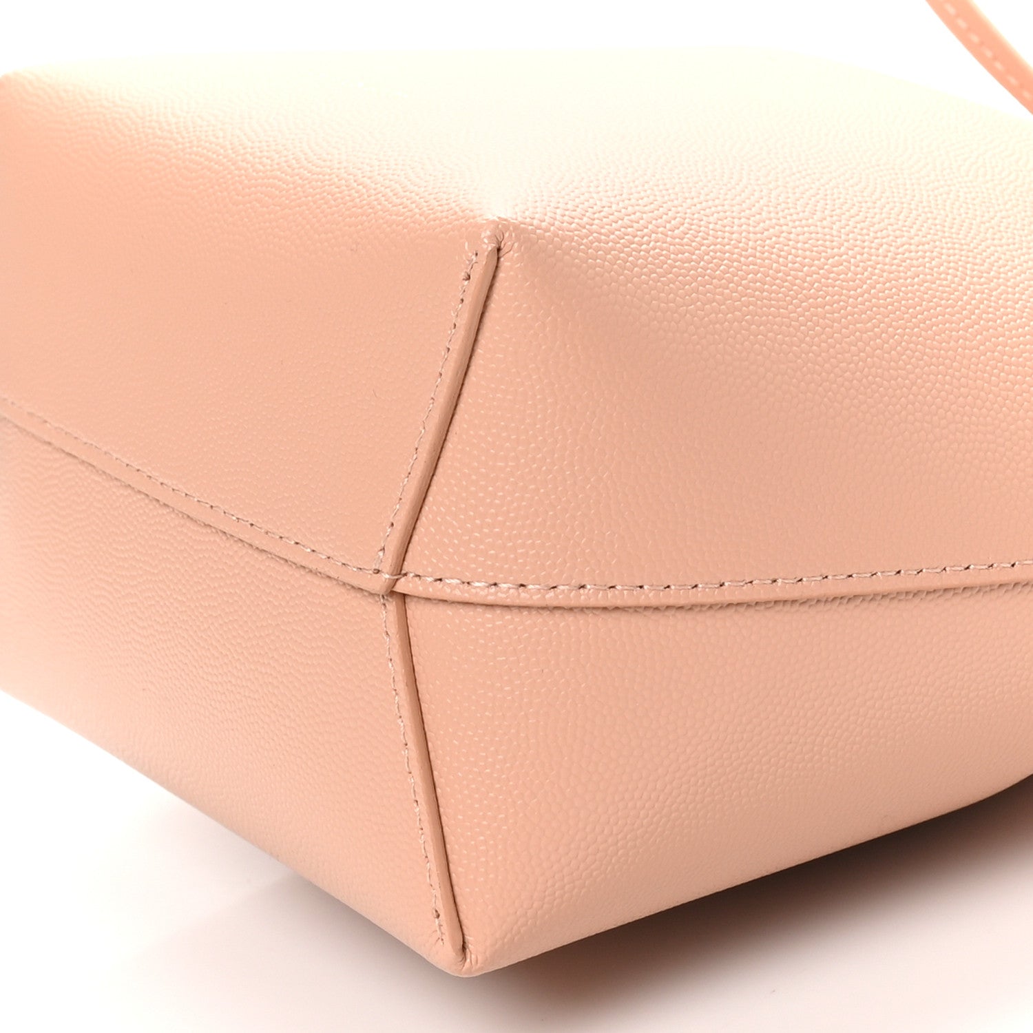 Mansur Gavriel Caviar Mini Mini Bucket Bag Cipria 9 of 9