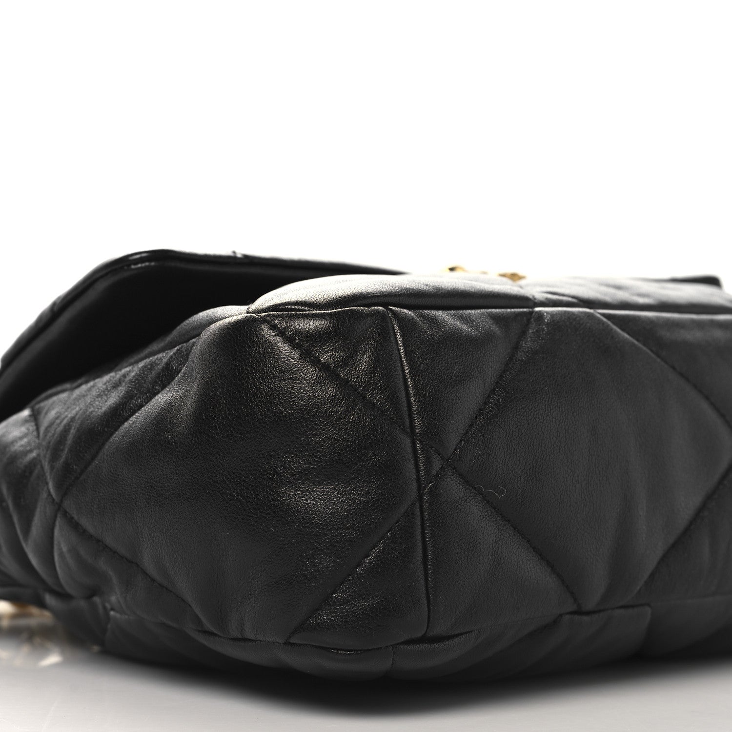 Chanel Lambskin Quilted Large Chanel 19 Flap Black 9 of 11
