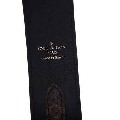Louis Vuitton Monogram Bandouliere Shoulder Strap Black 3 of 4