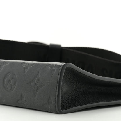 Louis Vuitton Calfskin Monogram Shadow Gaston Wearable Wallet 10 of 10