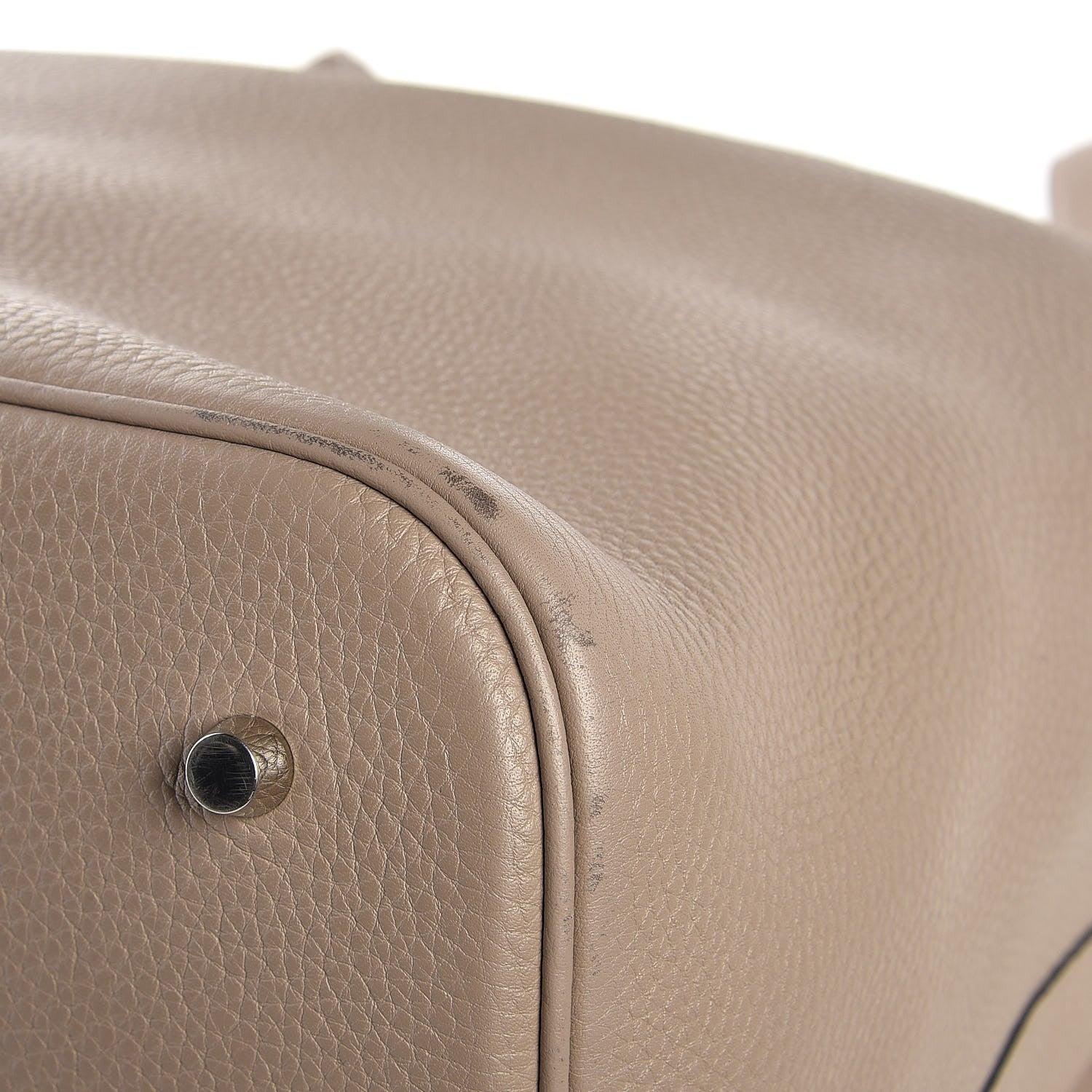 Hermes Taurillon Clemence Picotin TGM Gris Tourterelle 8 of 9