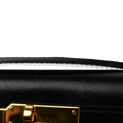Hermes Box Kelly Longue Pochette Black 11 of 15