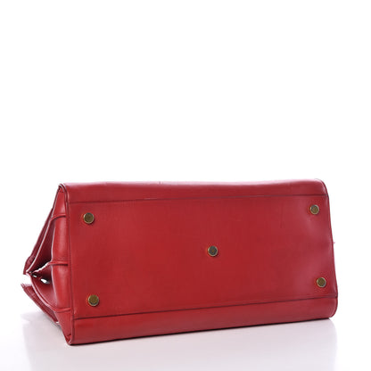 Saint Laurent Calfskin Large Sac de Jour Carryall Rouge Orient 4 of 22