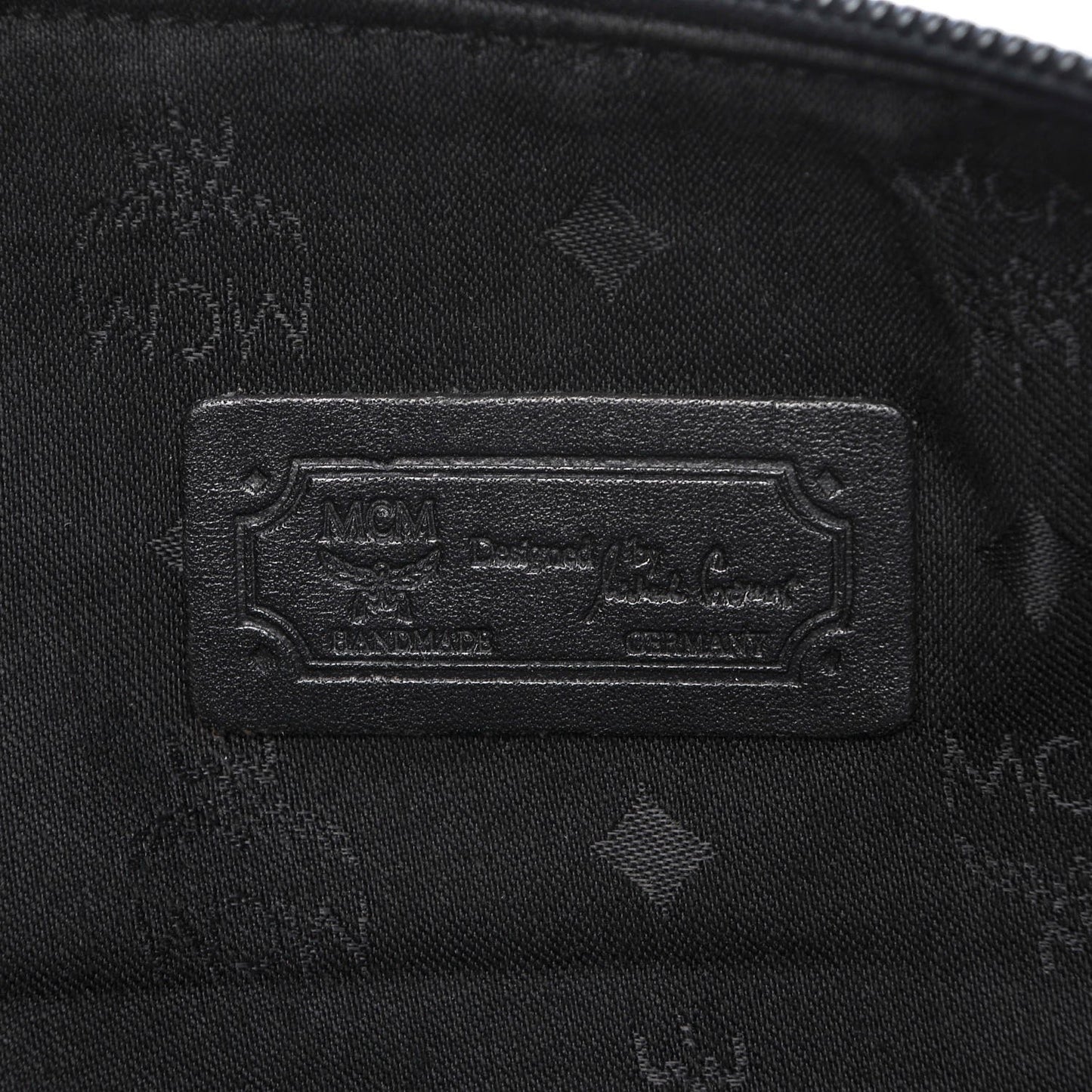 Monogram Coated Canvas Weekender Black