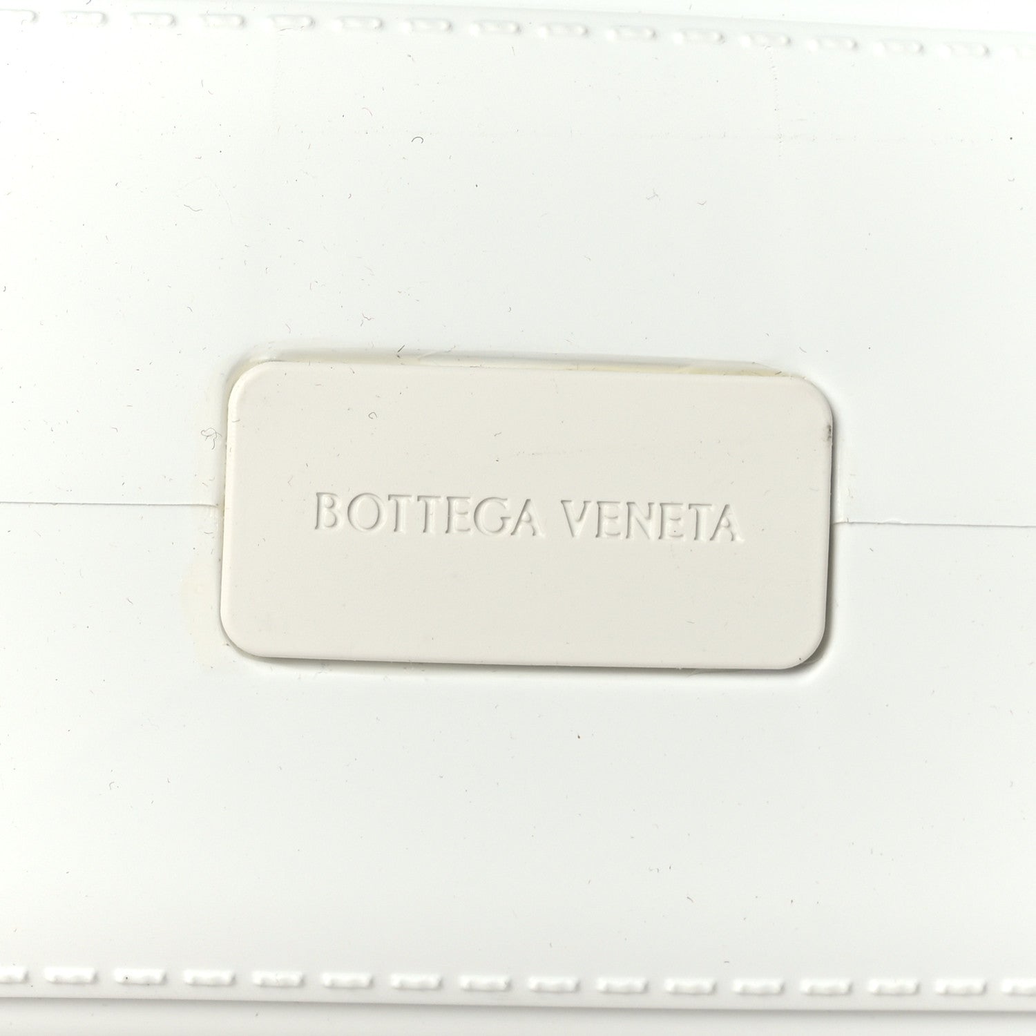 Bottega Veneta Rubber Intrecciato Mini Arco Tote White 6 of 11