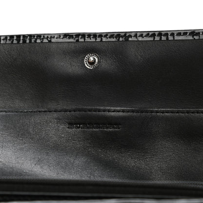 Burberry Supernova Check Penrose Continental Wallet Black 6 of 10