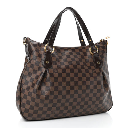 Louis Vuitton Damier Ebene Evora MM 3 of 9