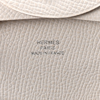 Hermes Epsom Bastia Coin Purse Mushroom 6 of 7