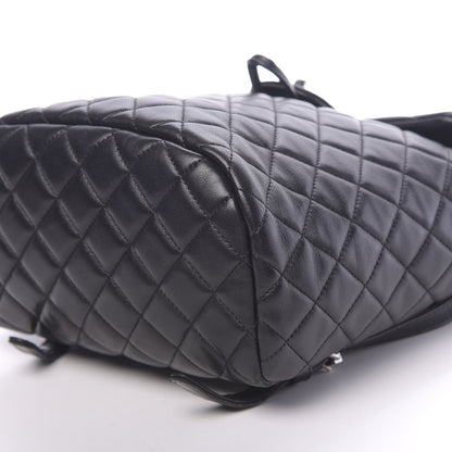Chanel Lambskin Quilted Small Urban Spirit Backpack Black 9 of 12