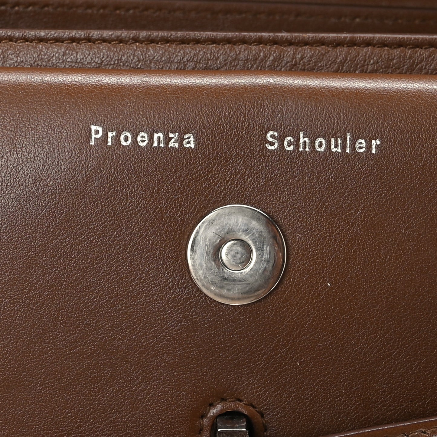 Smooth Calfskin Mini PS11 Classic Shoulder Bag Hazelnut