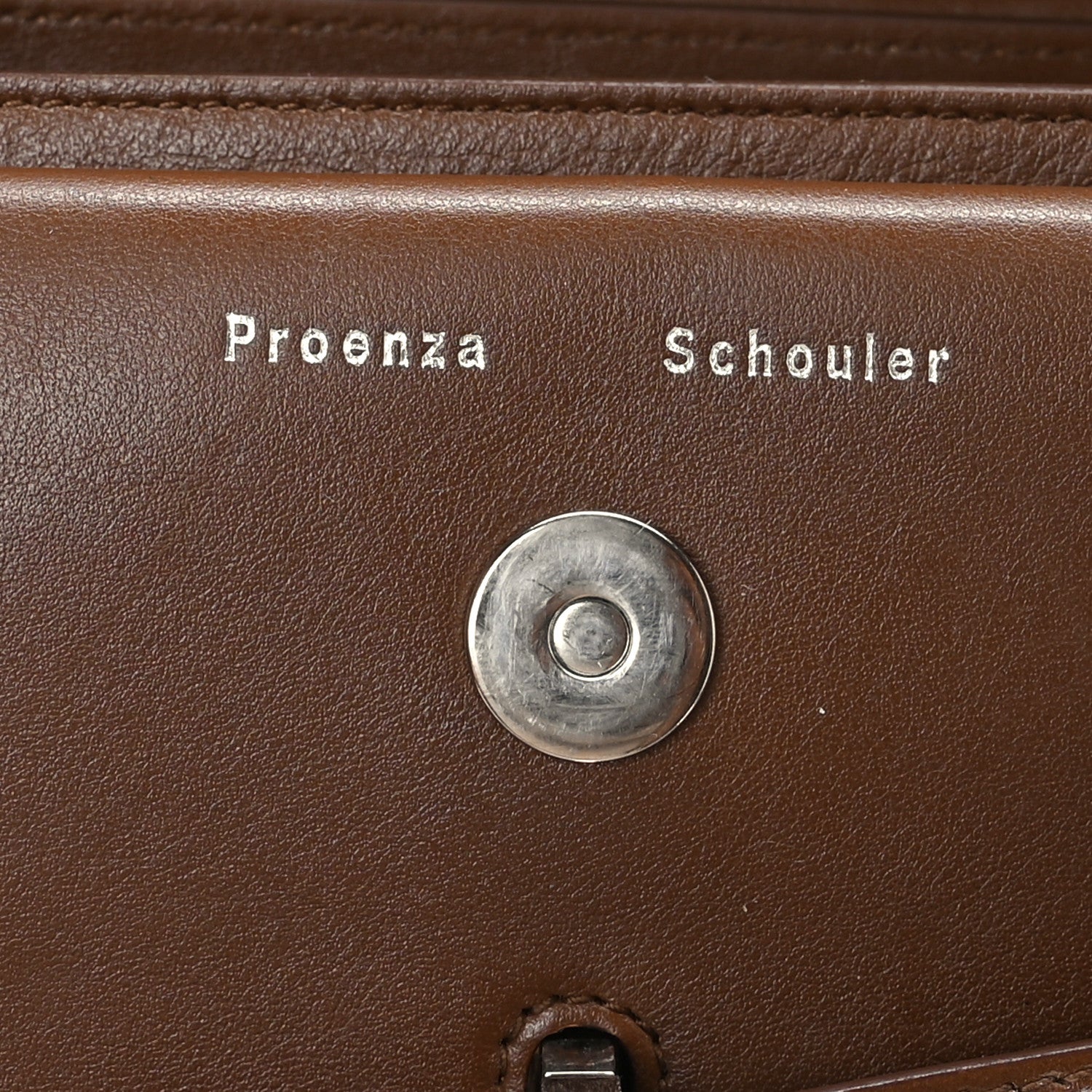 Proenza Schouler Smooth Calfskin Mini PS11 Classic Shoulder Bag Hazelnut 7 of 9