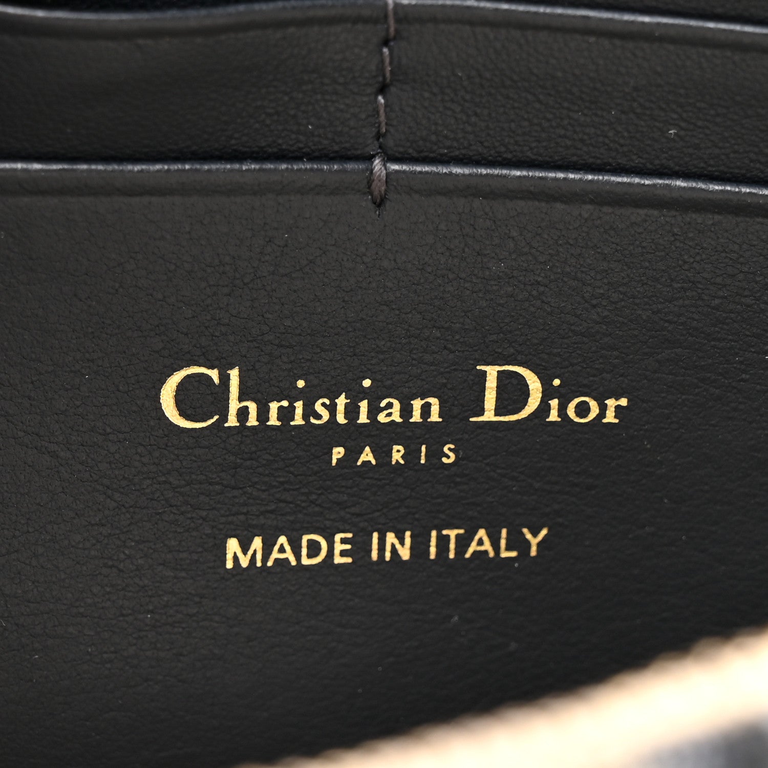 Christian Dior Oblique Saddle Chain Pouch Blue 6 of 12