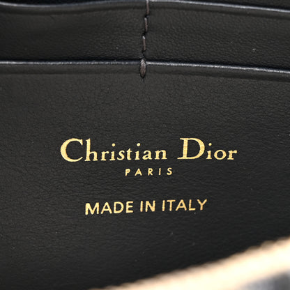 Christian Dior Oblique Saddle Chain Pouch Blue 6 of 12