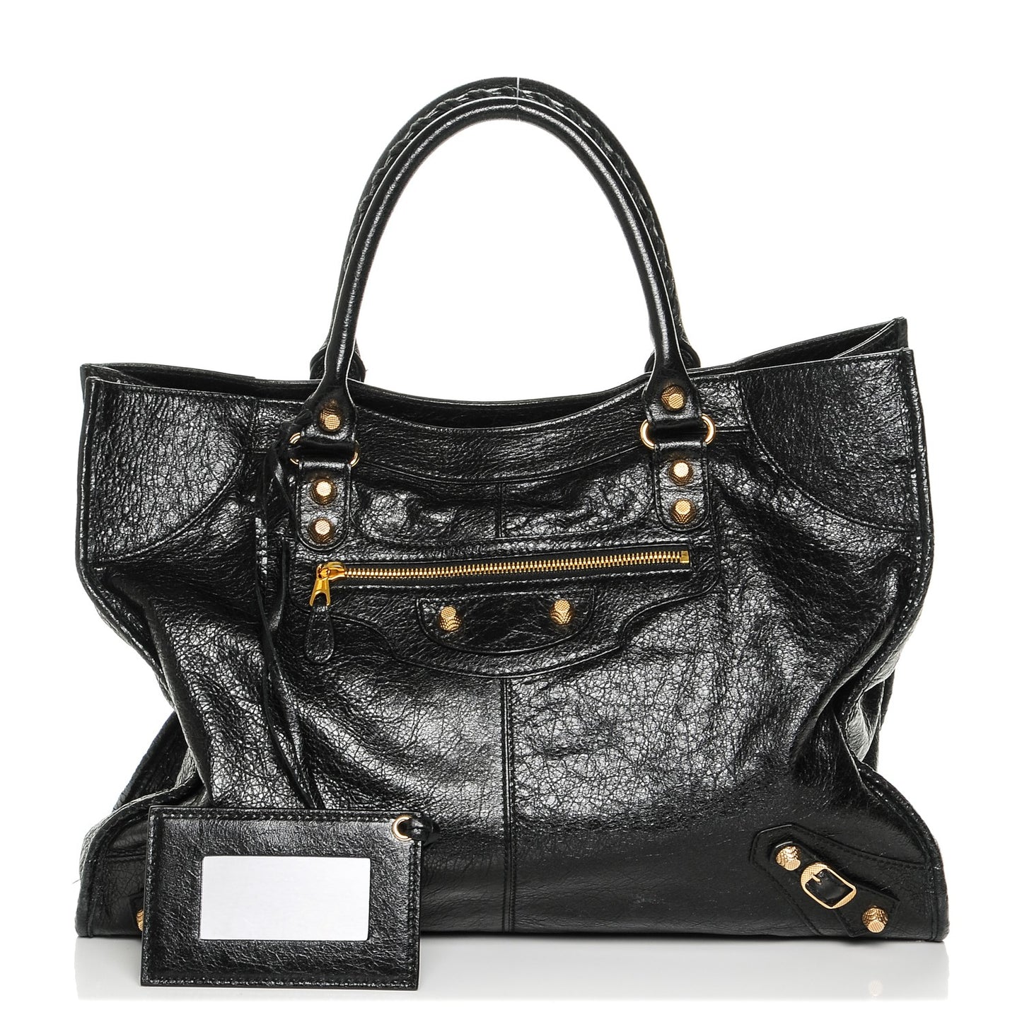 Agneau Giant 12 Gold Hardware City XL Black