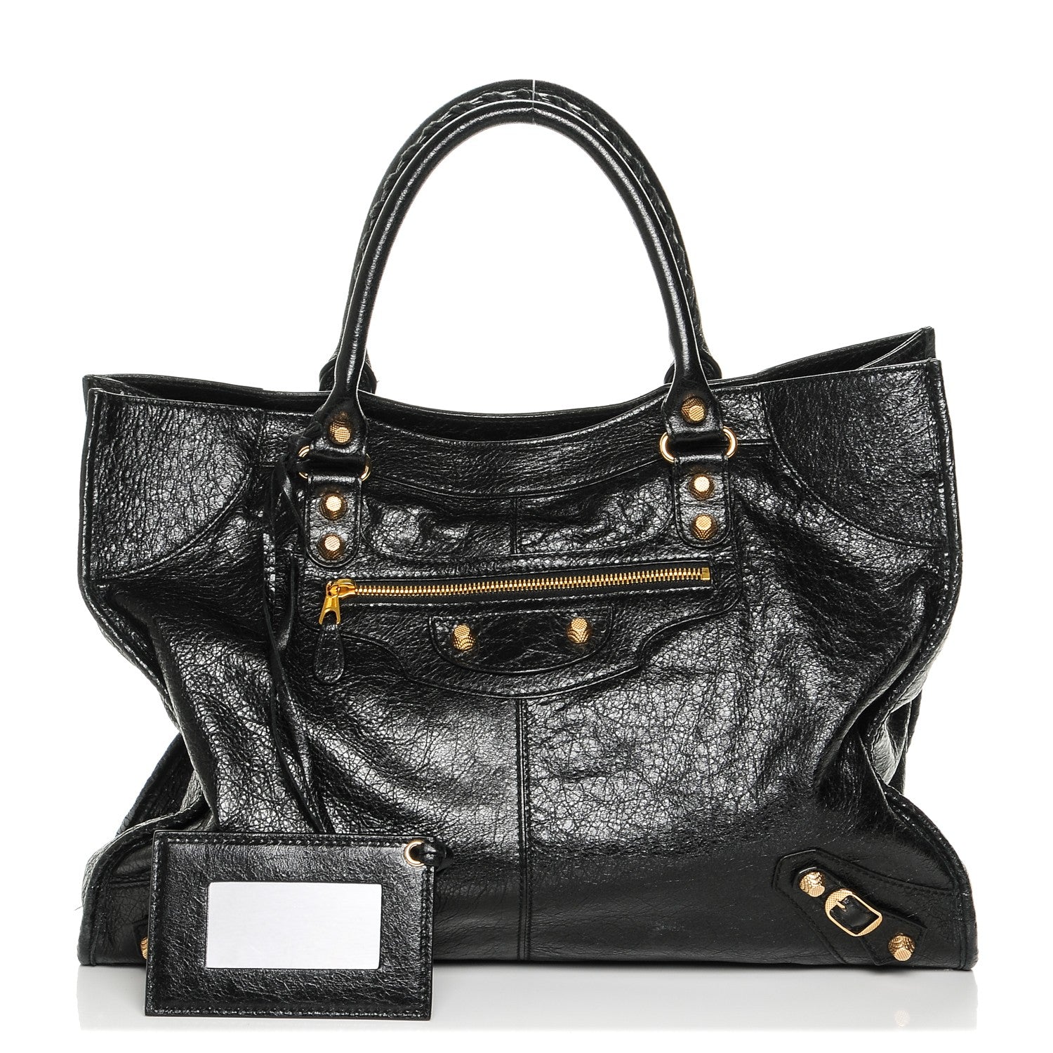 Balenciaga Agneau Giant 12 Gold Hardware City XL Black 1 of 6