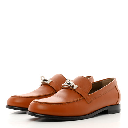 Hermes Epsom Womens Destin Loafer 38 Naturel 3 of 9