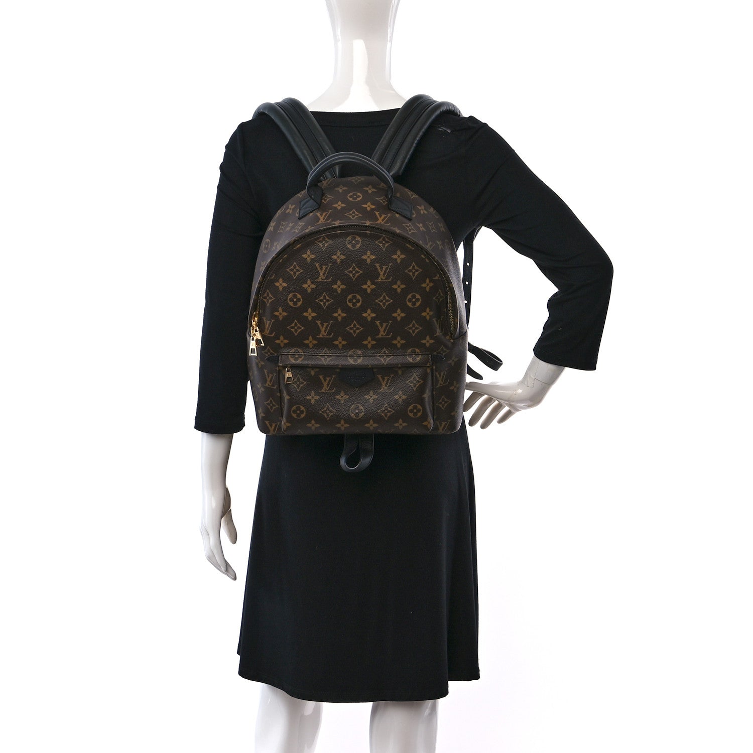 Louis Vuitton Monogram Palm Springs Backpack MM 2 of 12