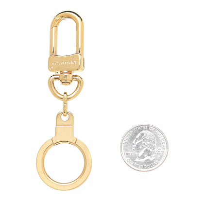 Louis Vuitton Pochette Extender Key Ring Gold 2 of 4