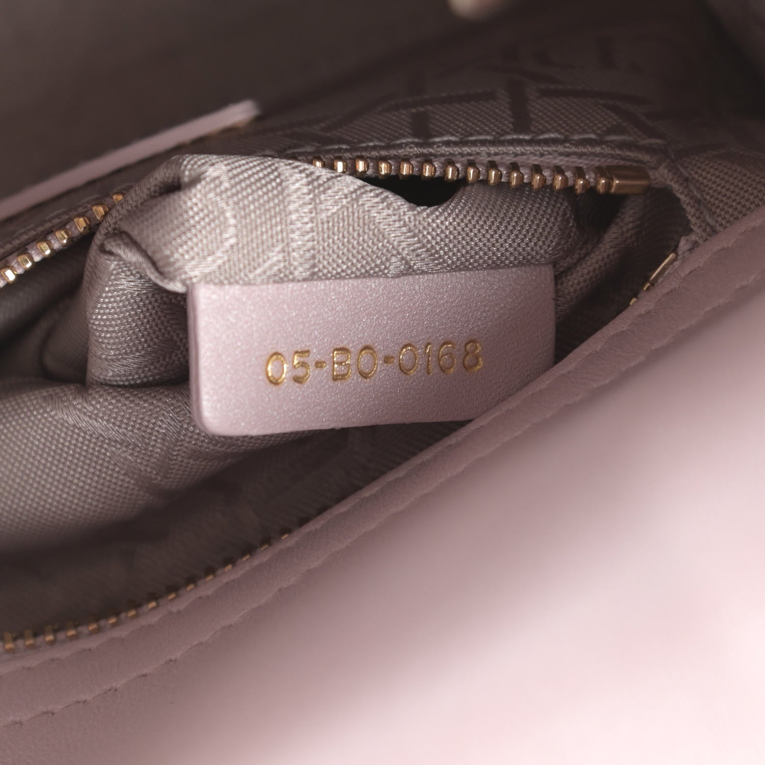 Christian Dior Metallic Lambskin Cannage Mini Lady Dior Lotus 7 of 11